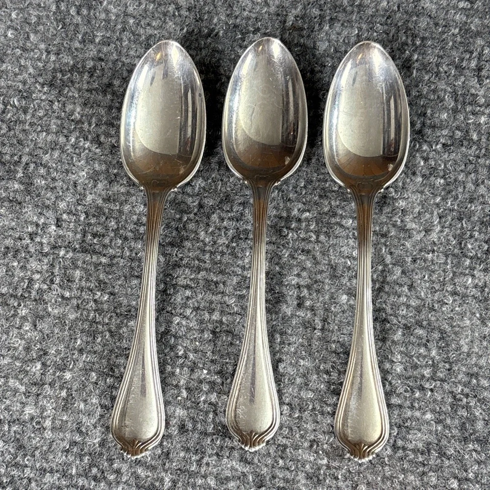 Towle Paul Revere Sterling Silver Teaspoons Set of 3 No Monogram 1906 Pattern